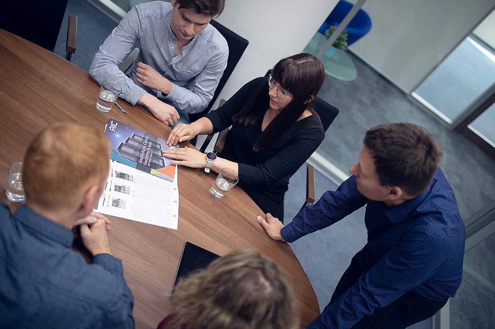 Appointment in Brno conference room