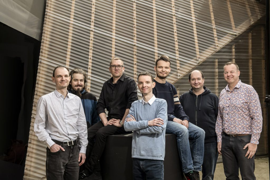 Team photo of Ventusky and In-pocasi.cz developers.